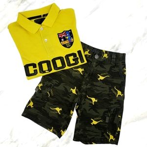 COOGI Army Camo Short Set Boys, Size 5